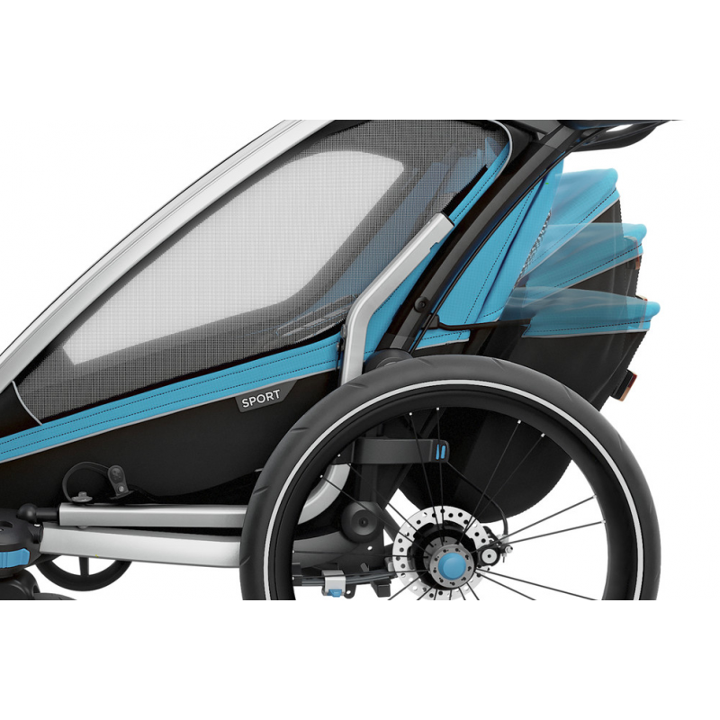 THULE CHARIOT SPORT 2 Couleur BLEU