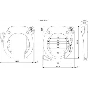 Abus Frame Lock 5650