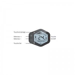 ECRAN LCD 6 NIVEAUX O2FEEL - 99€