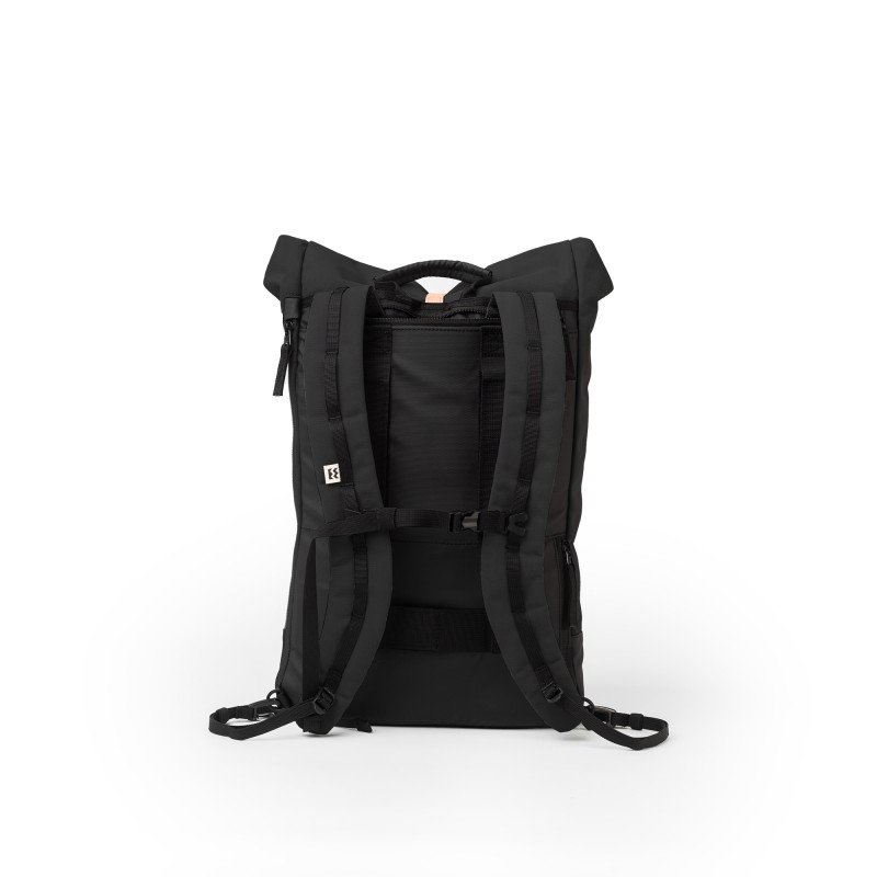 Sac à dos Day Office anthracite avec logo sur poche avant et nombreux