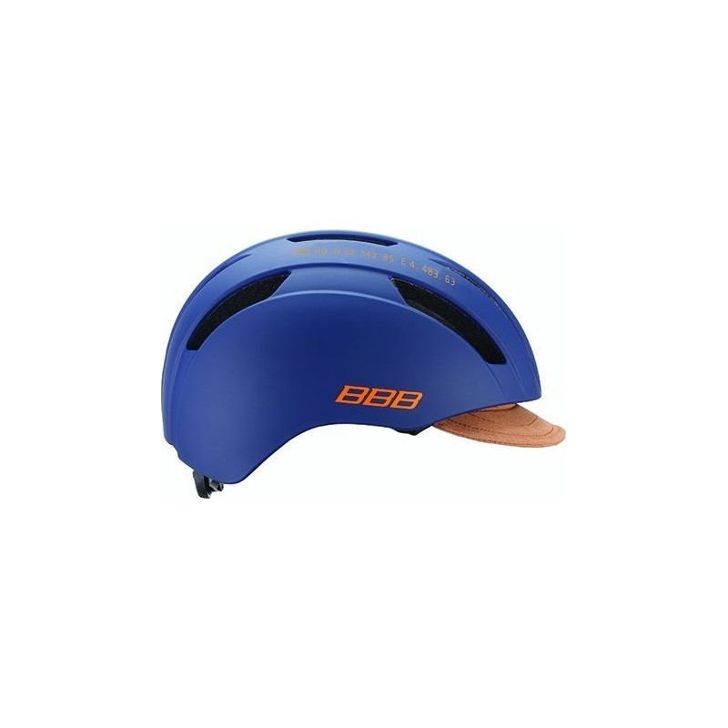 Casques Velo Casque Urbain De La Marque Bbb Modele Metro Taille Du Cadre Velo M Couleur Bleu