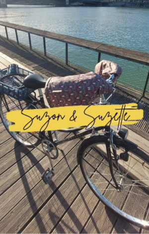 Suzon & Suzette une marque éco-responsable et solidaire d'accessoires pour cycliste. Fabrication 100% française et artisanale.